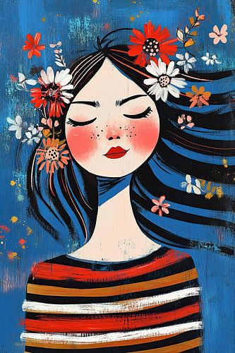 Woman flowers | Flowers woman