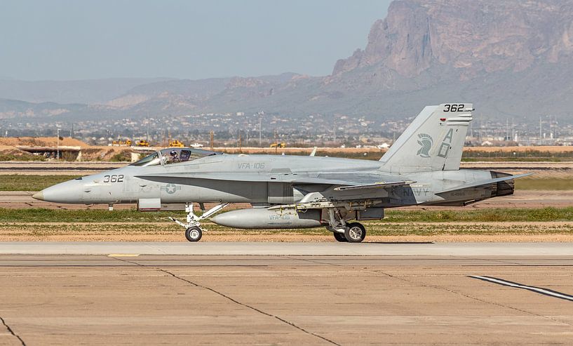 U.S. Navy McDonnell Douglas F/A-18C Hornet. von Jaap van den Berg