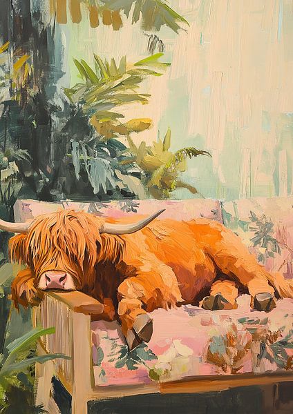 Highland Cow by Niklas Maximilian