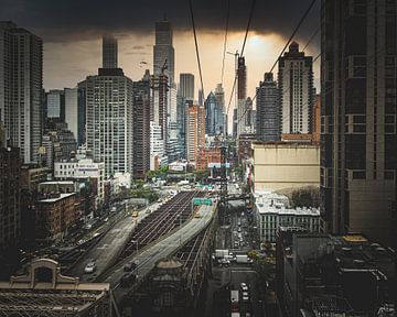 L'atmosphère de New York sur Dennis Donders