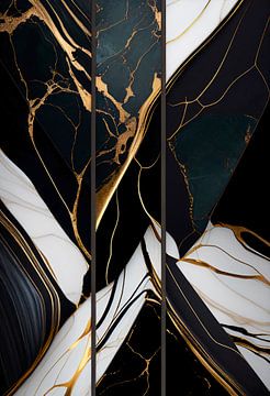Black marble V1 by drdigitaldesign
