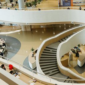 Organische Architektur und moderner Studienraum - Bibliothek Chengdu von Diederik De Mezel