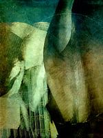 Impressionistisch beeld van het Guggenheim in Bilbao