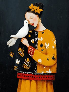 Liefdevol portret, Vrede op aarde van Atelier Pink Blossom