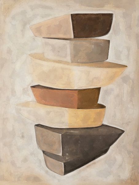 Stacked Shapes by Whale & Sons