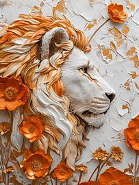 Weißer Löwe von haroulita