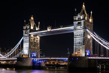 Tower Bridge Londen van Luis Emilio Villegas Amador