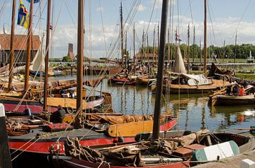 Botters in de haven