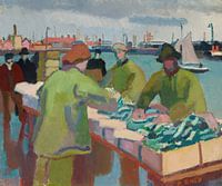 Raoul Dufy - De vismarkt (1904-1905)