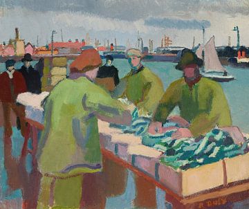 Raoul Dufy - Der Fischmarkt (1904-1905) von Peter Balan