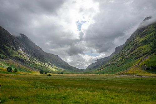 Glen Coe vallei in Schotland