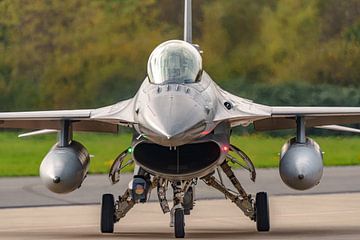 KLu F-16A Fighting Falcon van het 312 Squadron. van Jaap van den Berg