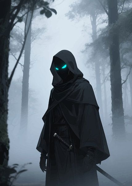 “Shadow of the Mist – Silent Blade” by bob rendy