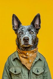 Australian Cattle Dog von Poster Art Shop