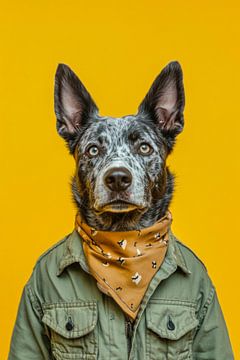 Australian Cattle Dog by Poster Art Shop