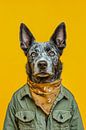 Australian Cattle Dog by Poster Art Shop thumbnail