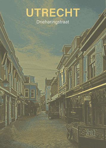 Utrecht - Drieharingstraat sur Gilmar Pattipeilohy