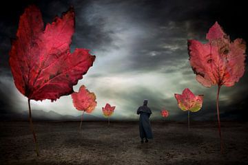 Autumn walk. van Pat Desmet