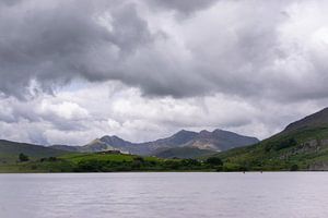 Blick auf den Snowdonia-Nationalpark in Wales