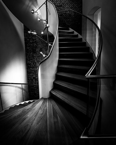 Escalier en colimaçon par Peter van Nugteren