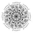 Sagesse collective - Mandala Dessin fait main noir et blanc par Tessa Smits Art Aperçu