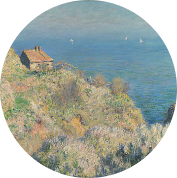 Vissershuis in Varengeville, Claude Monet
