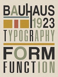 Bauhaus, Signature Edition 2 von Hilde Remerie Fotografie und digitale Kunst