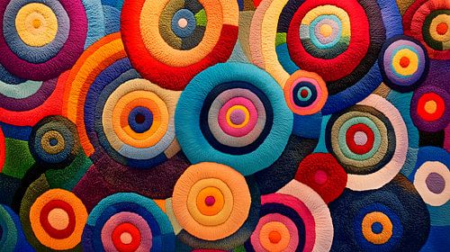 Kandinsky made of wool
