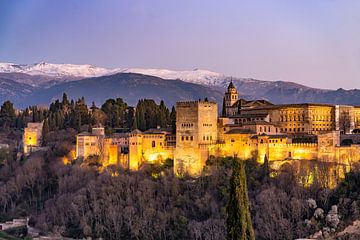 Alhambra Granada van Peter Schickert