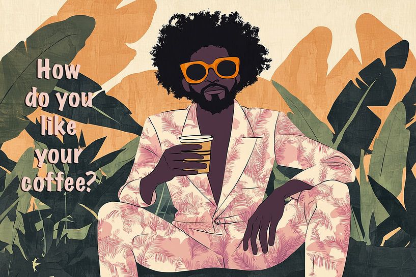How do you drink your coffee (man)? by Bianca ter Riet