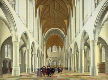 Interieur St. Bavo Haarlem - Pieter Jansz. Saenredam - 1631