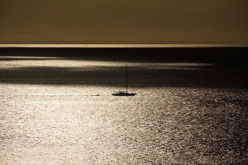 Le voilier au coucher du soleil sur Phuket par Erwin Blekkenhorst