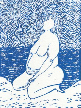 purity on the beach by Kirsten Benschop-Pater