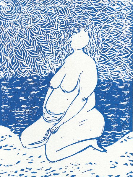 purity on the beach by Kirsten Benschop-Pater