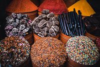 Herbal market La Mellah, Marrakech Morocco