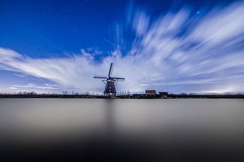 Kinderdijk at Night