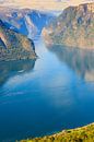 Aurlandsfjord, Noorwegen van Henk Meijer Photography thumbnail
