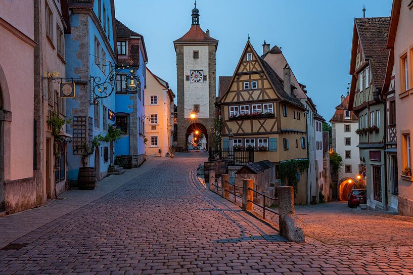 Quiet hours - Rothenburg in the morning by Karsten Rahn