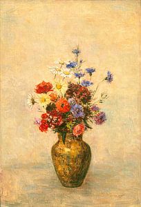 Fleurs dans un vase, Odilon Redon