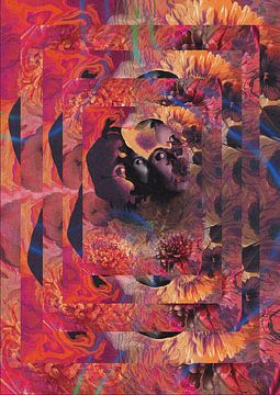 Fractal Bloom van Quincy van Arneman Zimmerman