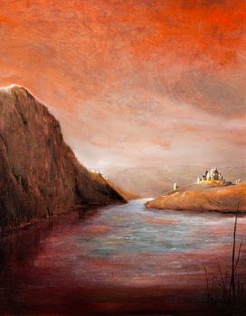 The Lake from Heaven surreal