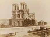 Notre Dame - tussen 1880 en 1900 van Atelier Liesjes thumbnail
