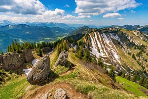 Ausblick über die Nagelfluhkette