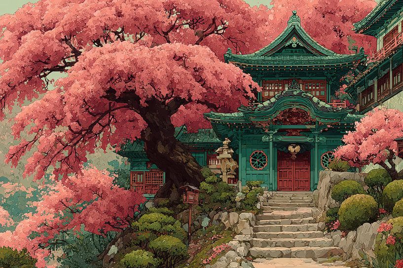 art japonais pittoresque par Egon Zitter