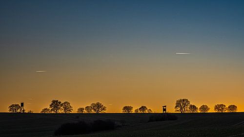 Golden Hour dans la Schwalm (Hesse du Nord)