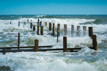 Wellen an der Ostsee von Martin Wasilewski