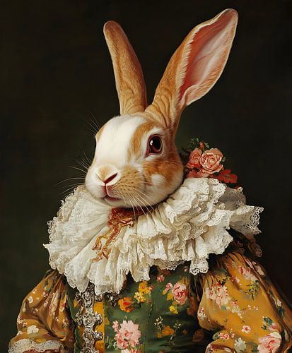 Le lapin avec du style