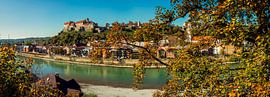 Burghausen an der Salzach von altmodern
