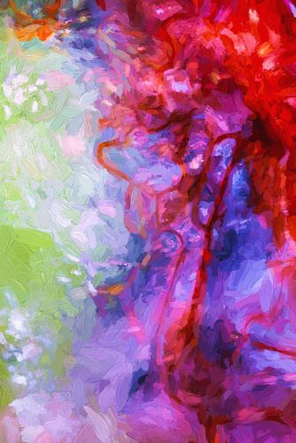 Bloed stroomt waar het niet gaan. 