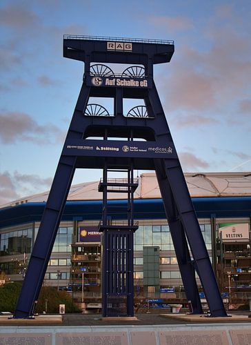 Transporttoren in de Veltins Arena